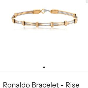 Aldo Elegant Gold and Silver Bracelet